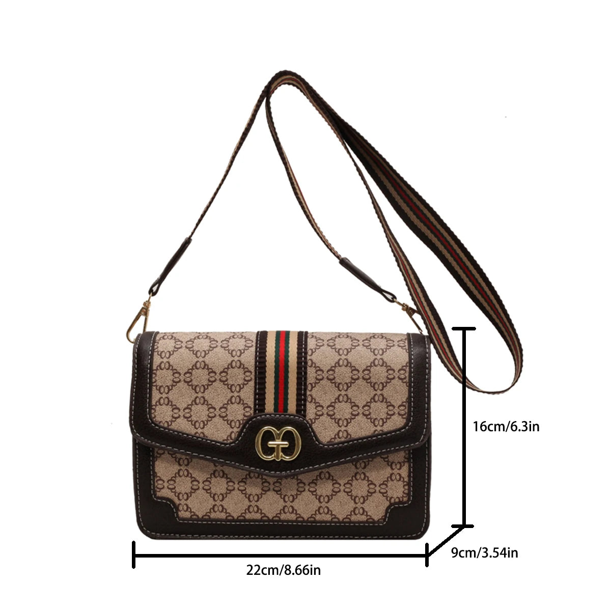Sac à bandoulière matelassé