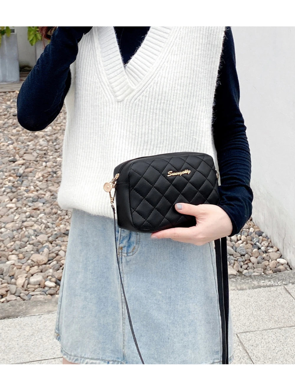 Sac Bandoulière Femme Chic avec Borlas